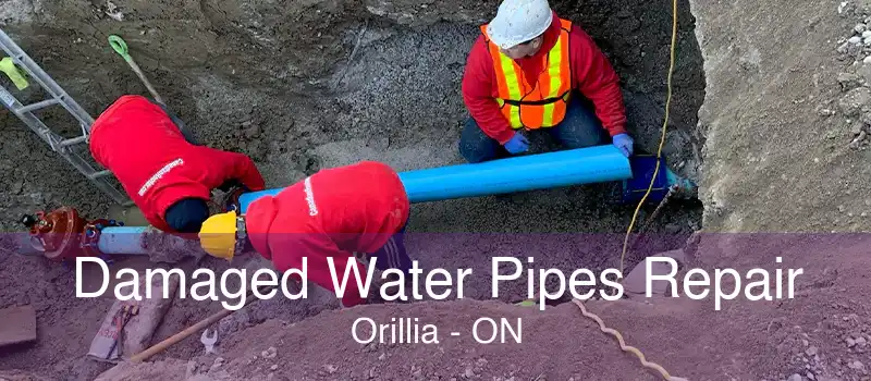 Damaged Water Pipes Repair Orillia - ON