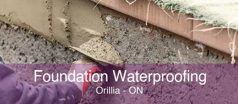 Foundation Waterproofing Orillia - ON