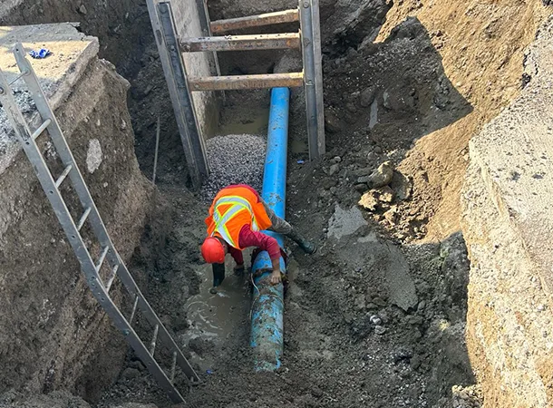 Sewer Pipe Burst Replacement in Orillia, ON