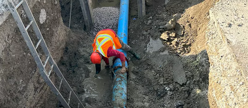 Burst Water Pipe Repair and Replacement in Orillia, Ontario