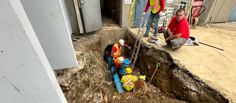 Underground Pipe Leak Repair in Orillia, ON