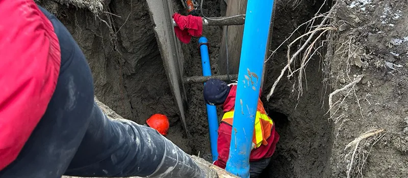 Main Water Line Repair in Orillia, ON