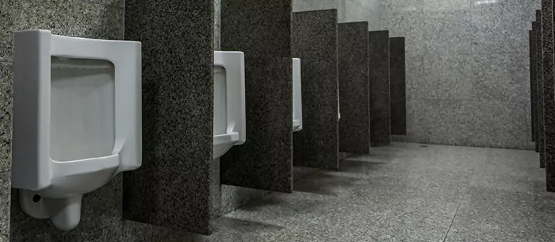 Urinal Divider Installation in Orillia, ON