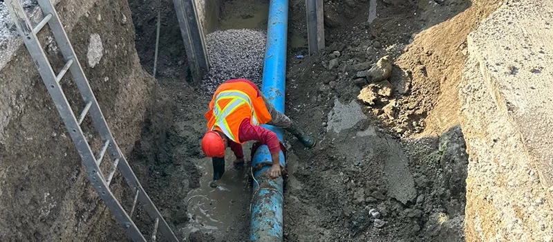 Trenchless Waterline Repair in Orillia, ON