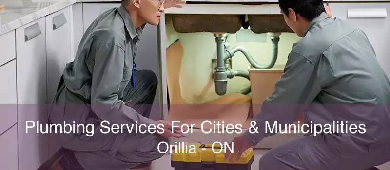 Plumbing Services For Cities & Municipalities Orillia - ON