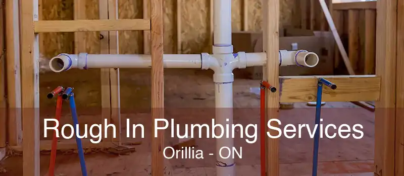 Rough In Plumbing Services Orillia - ON